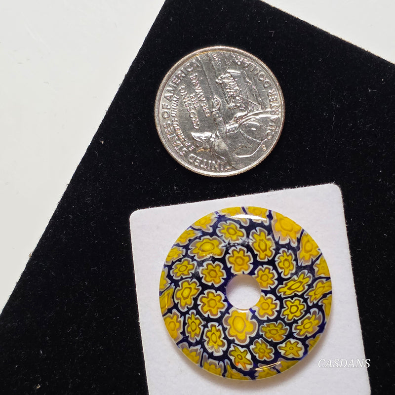 Millefiori Donut 30mm