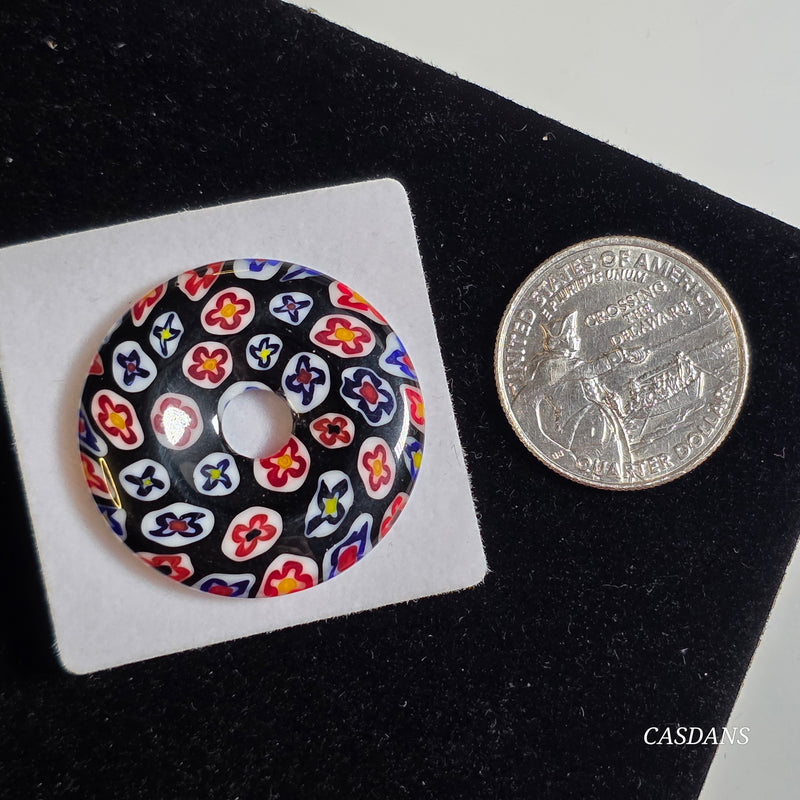 Millefiori Donut 30mm