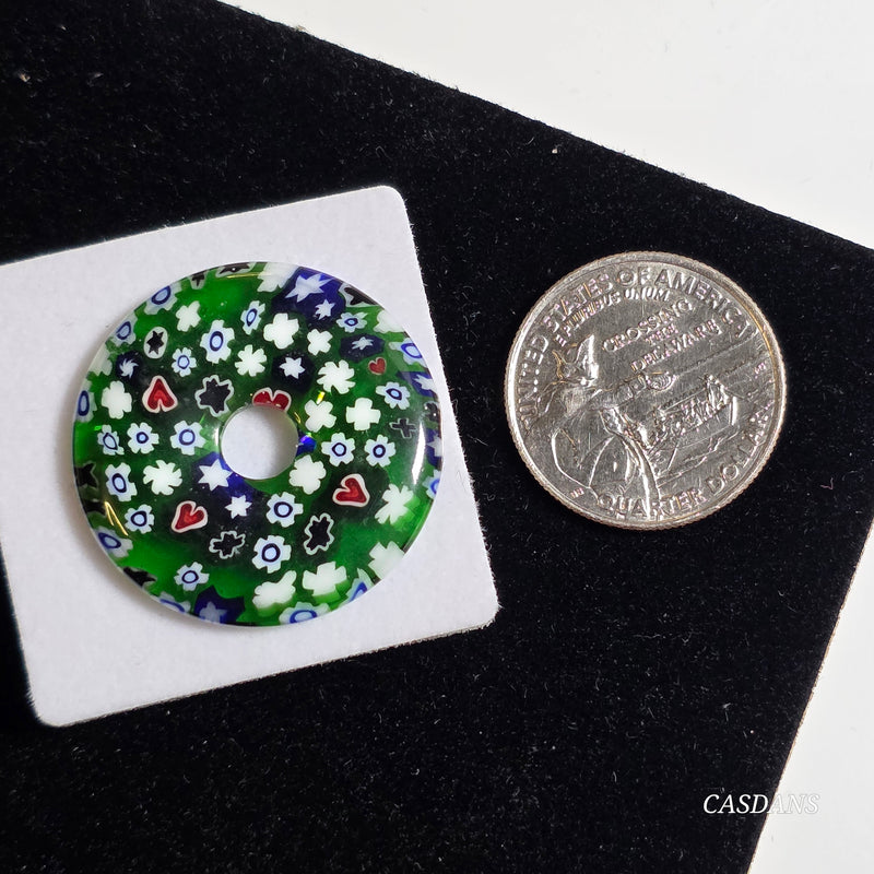 Millefiori Donut 30mm