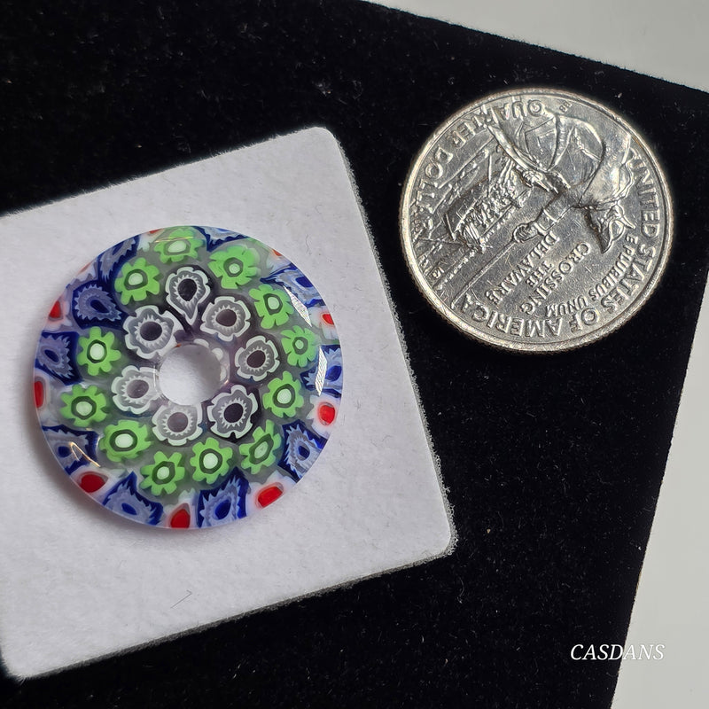 Millefiori Donut 25mm