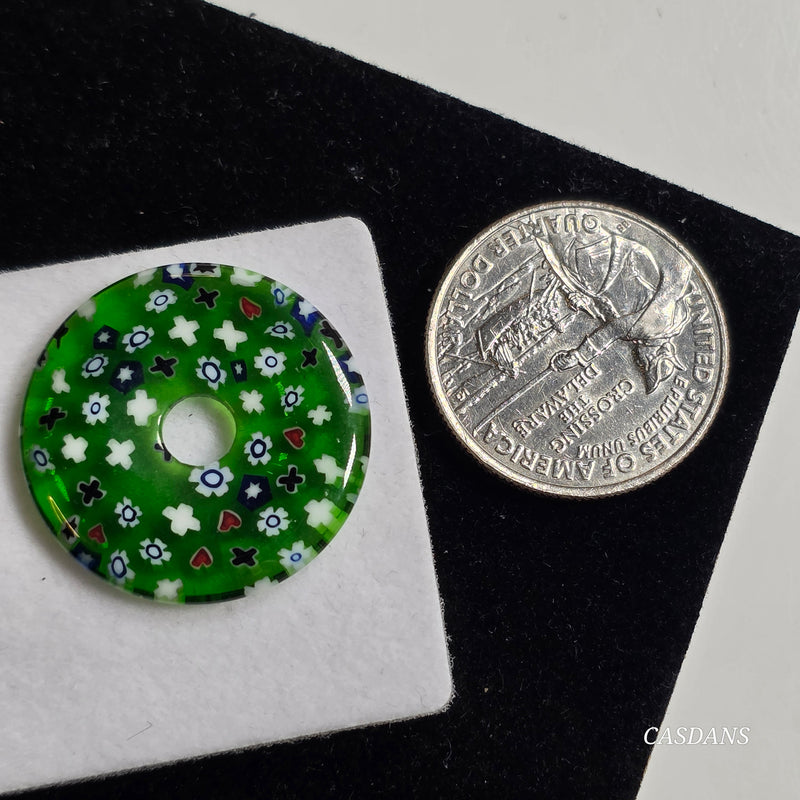 Millefiori Donut 25mm