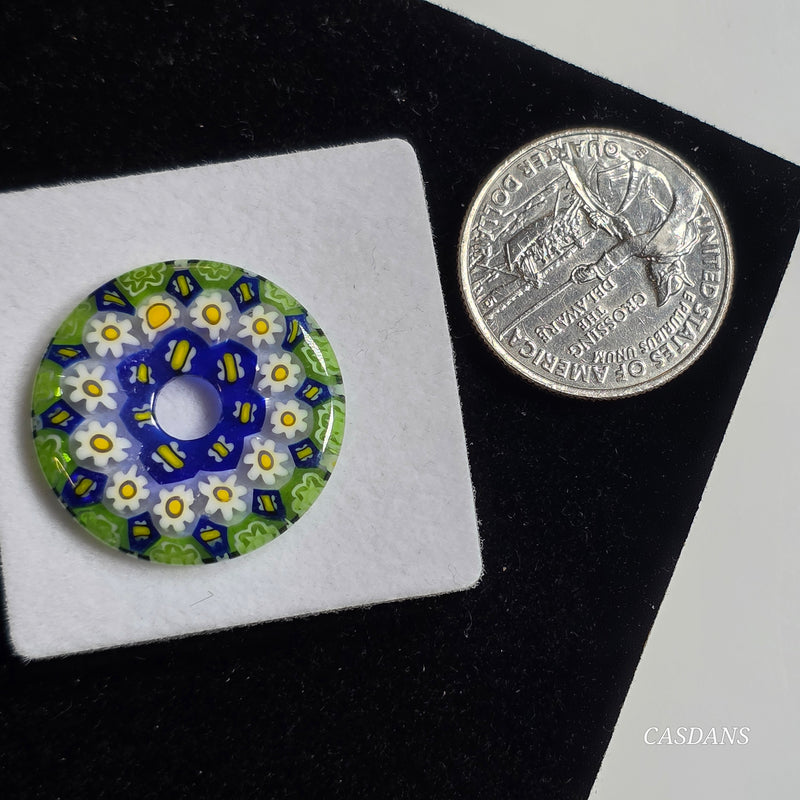Millefiori Donut 25mm