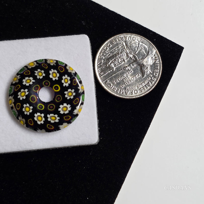 Millefiori Donut 25mm