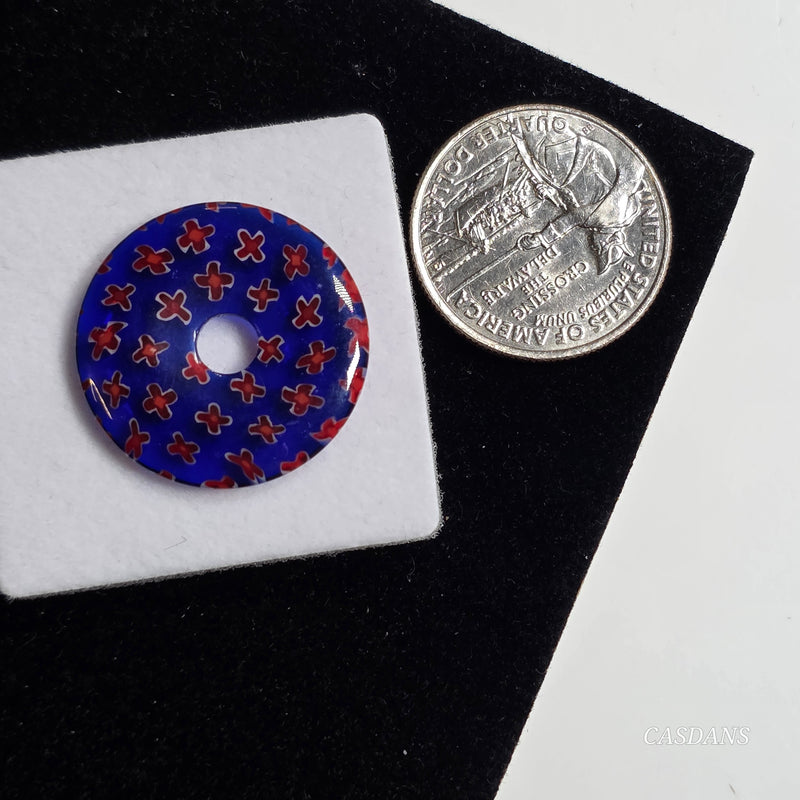 Millefiori Donut 25mm