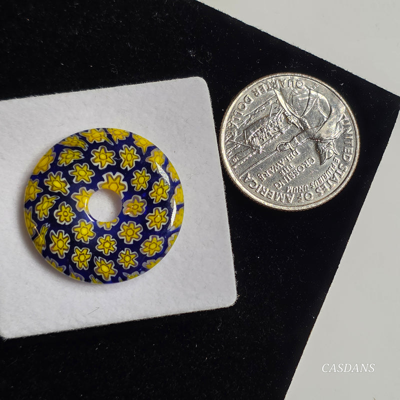 Millefiori Donut 25mm