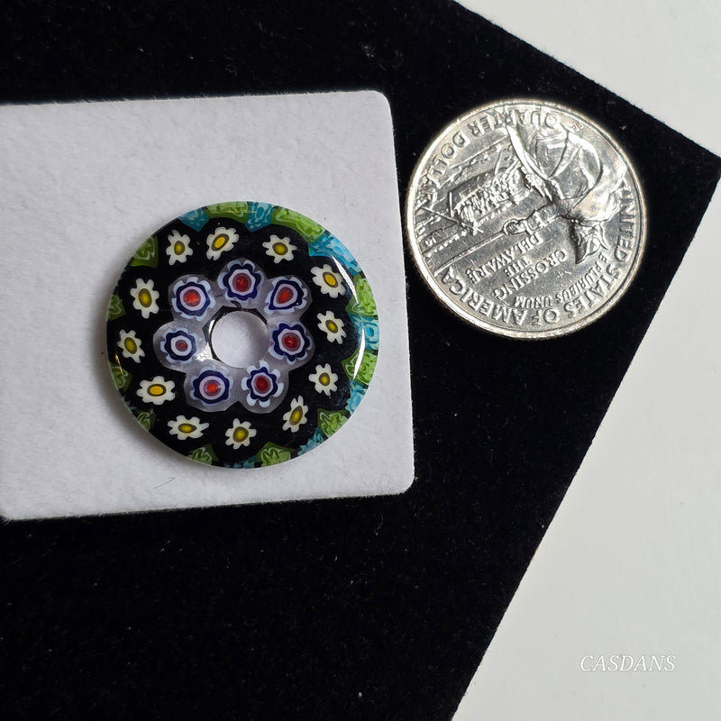 Millefiori Donut 25mm