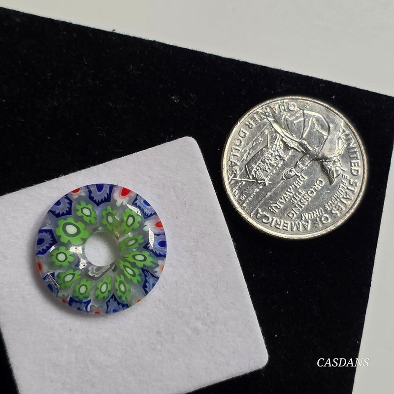 Millefiori Donut 20mm