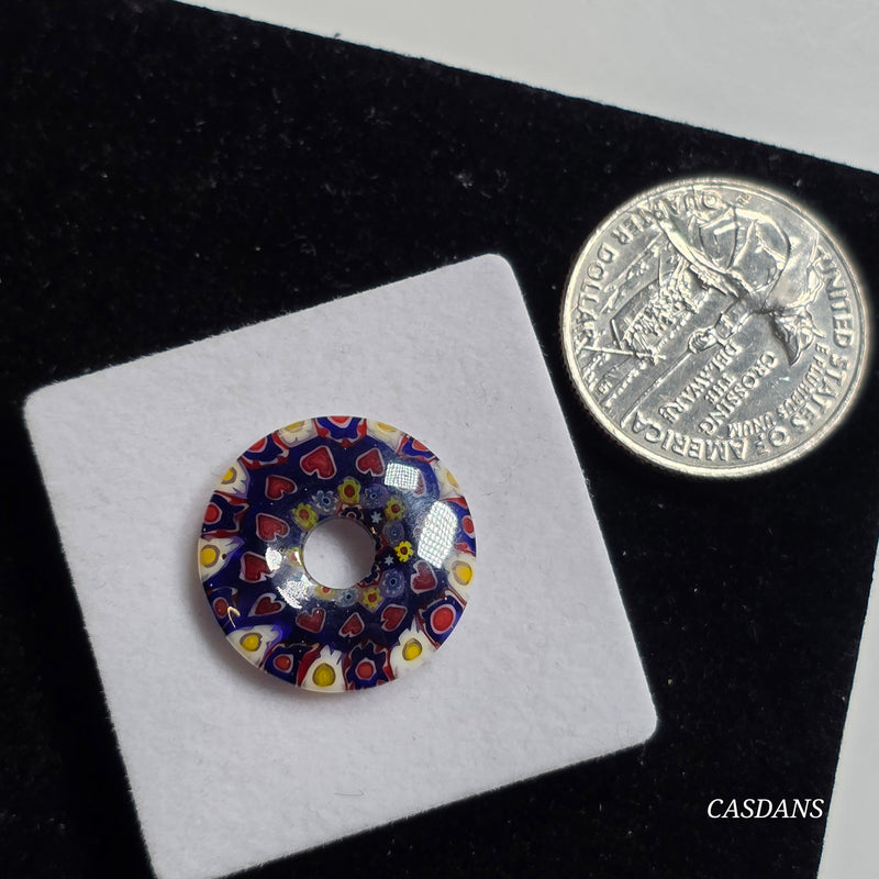 Millefiori Donut 20mm