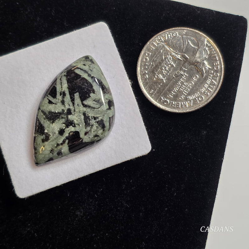 Chinese Writing Stone Cabochon