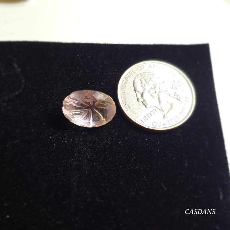 Intaglio Amethyst Facet