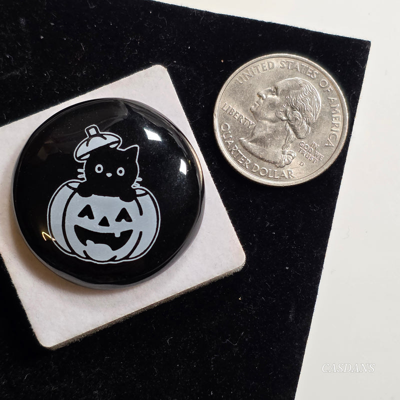 Engraved Onyx Cabochon