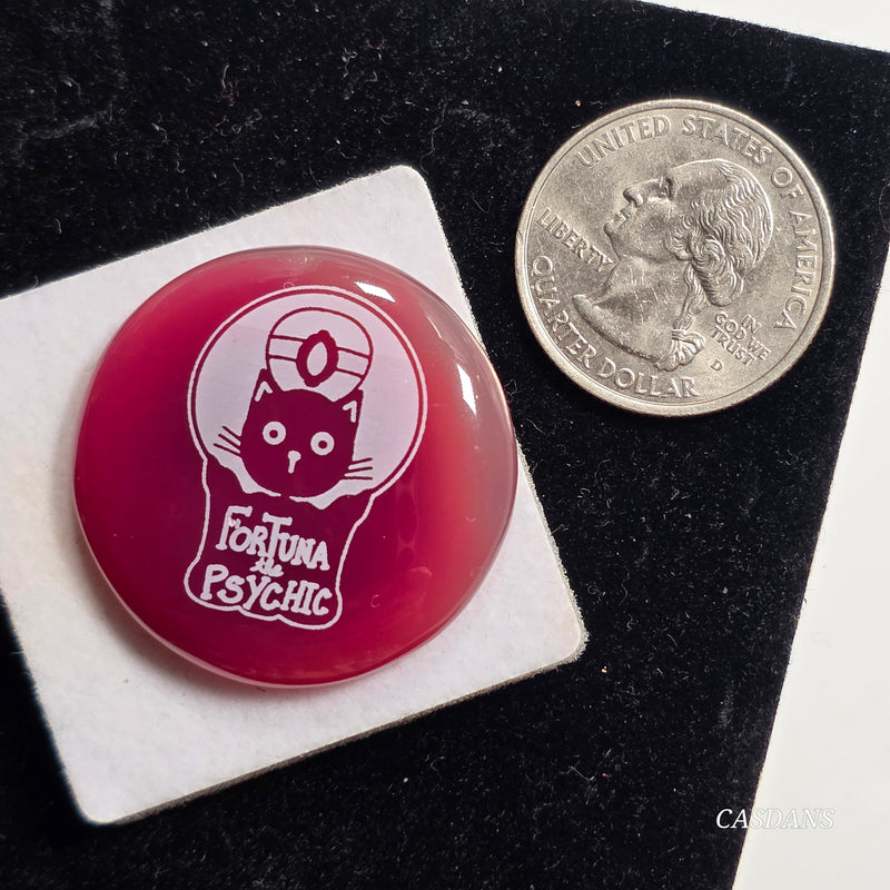 Engraved Onyx Cabochon