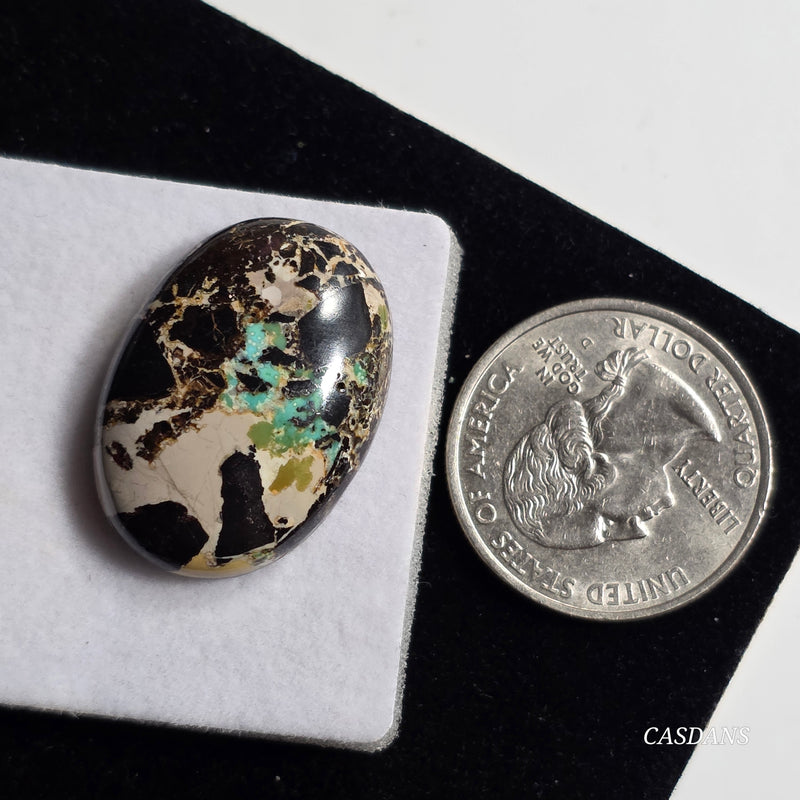 Blackjack Turquoise Cabochon