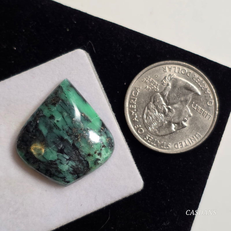 Black Bridge Variscite Cabochon