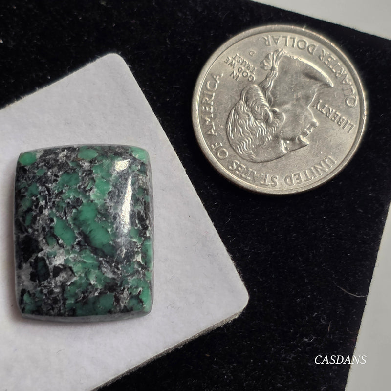 Black Bridge Variscite Cabochon