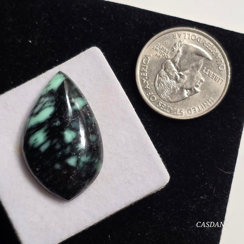 Black Bridge Variscite Cabochon