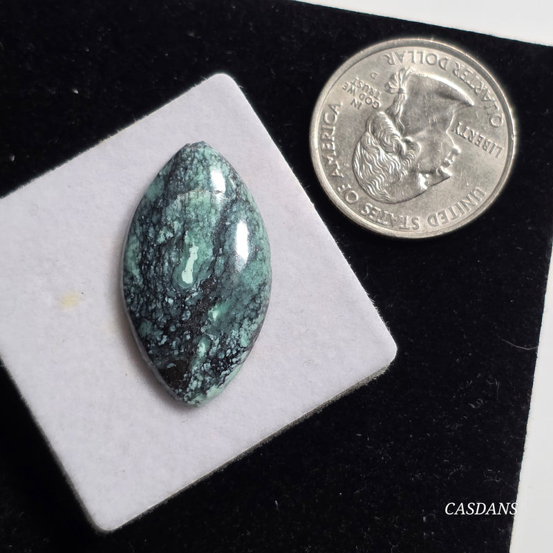 Black Bridge Variscite Cabochon