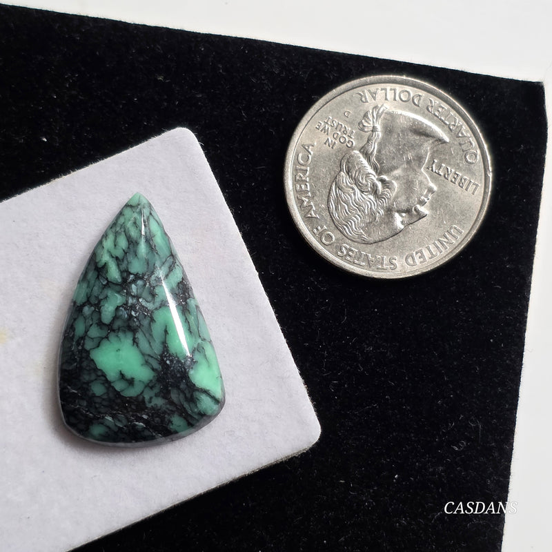 Black Bridge Variscite Cabochon