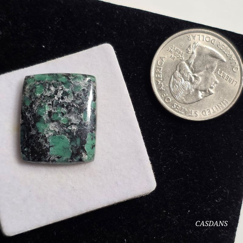 Black Bridge Variscite Cabochon