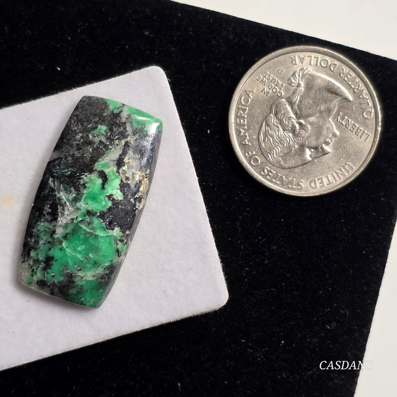 Black Bridge Variscite Cabochon