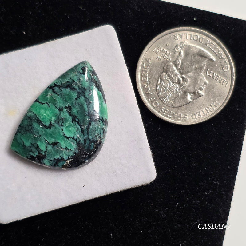 Black Bridge Variscite Cabochon