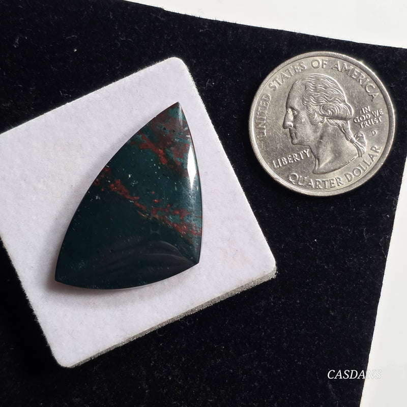 Bloodstone Cabochon