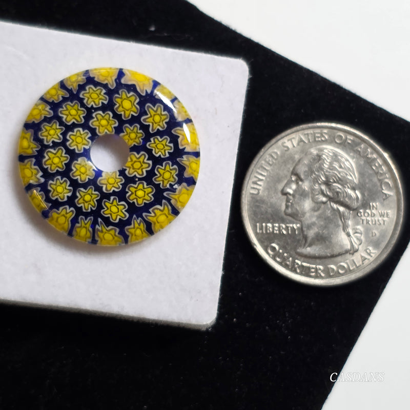 Millefiori Donut 25mm
