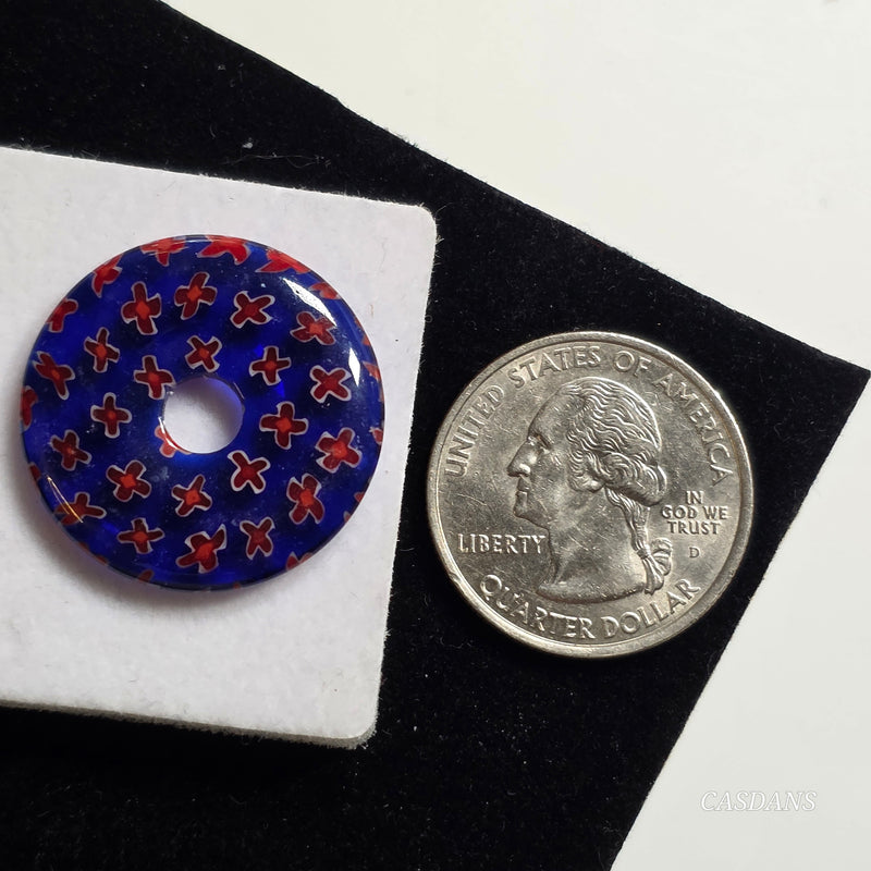 Millefiori Donut 25mm