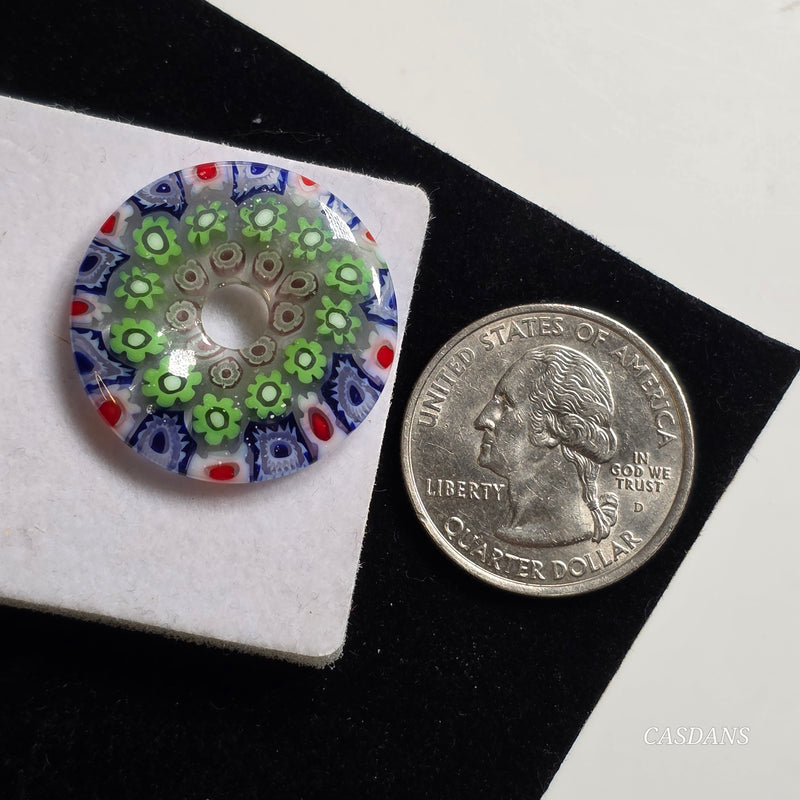 Millefiori Donut 25mm
