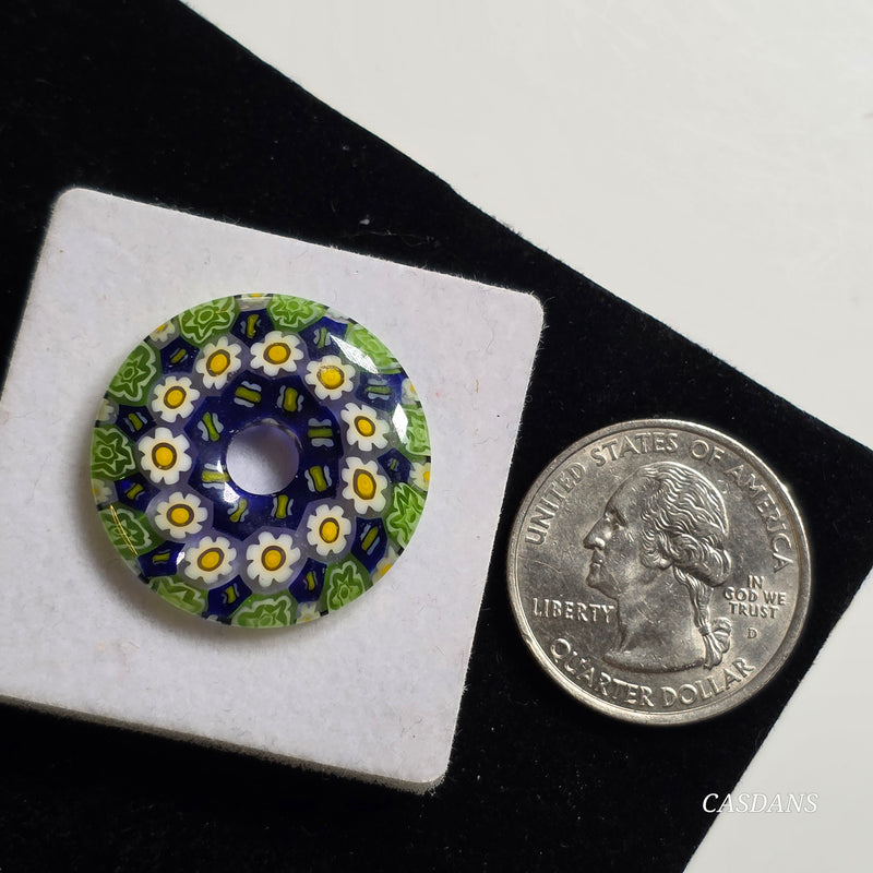 Millefiori Donut 25mm