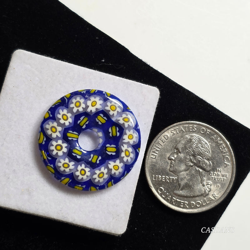 Millefiori Donut 25mm