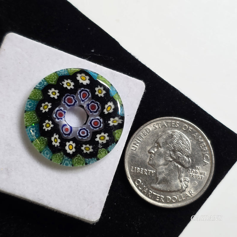 Millefiori Donut 25mm
