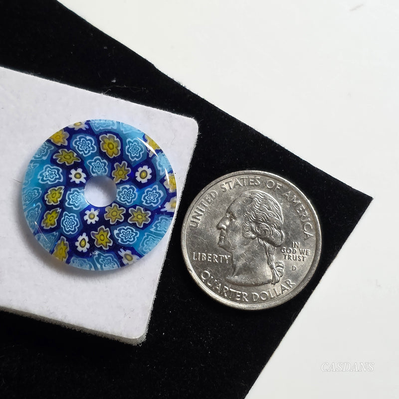 Millefiori Donut 25mm