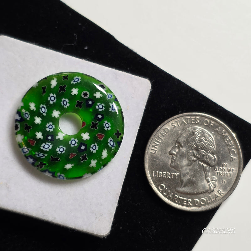Millefiori Donut 25mm