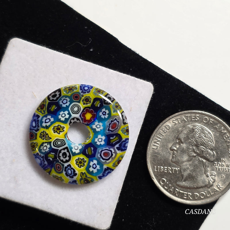 Millefiori Donut 25mm