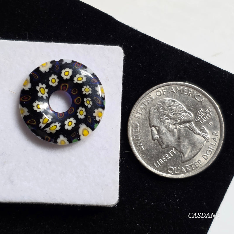 Millefiori Donut 20mm