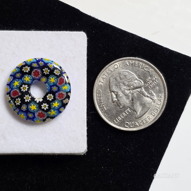 Millefiori Donut 20mm