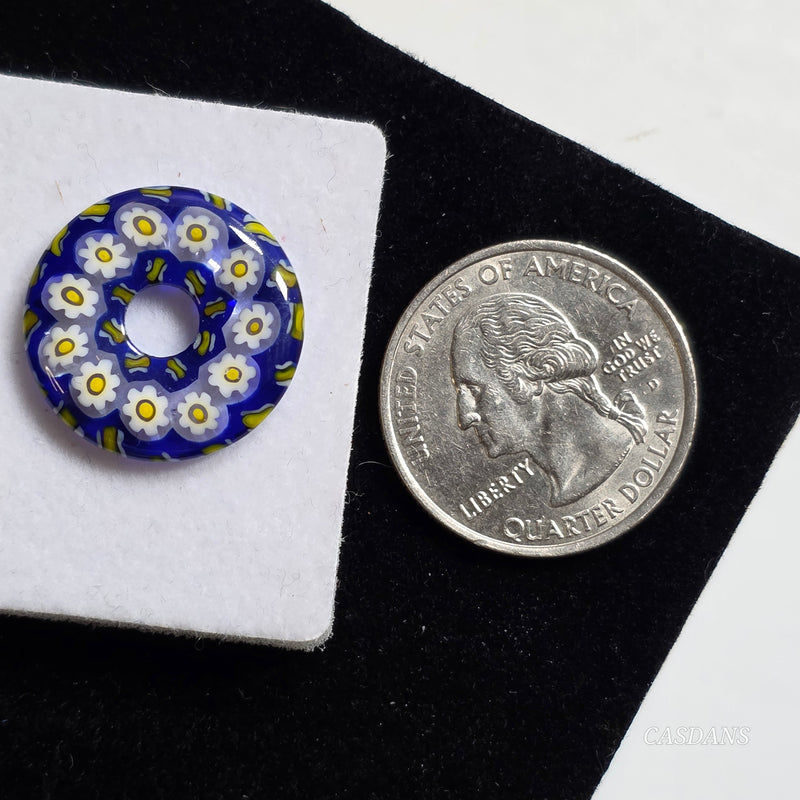 Millefiori Donut 20mm