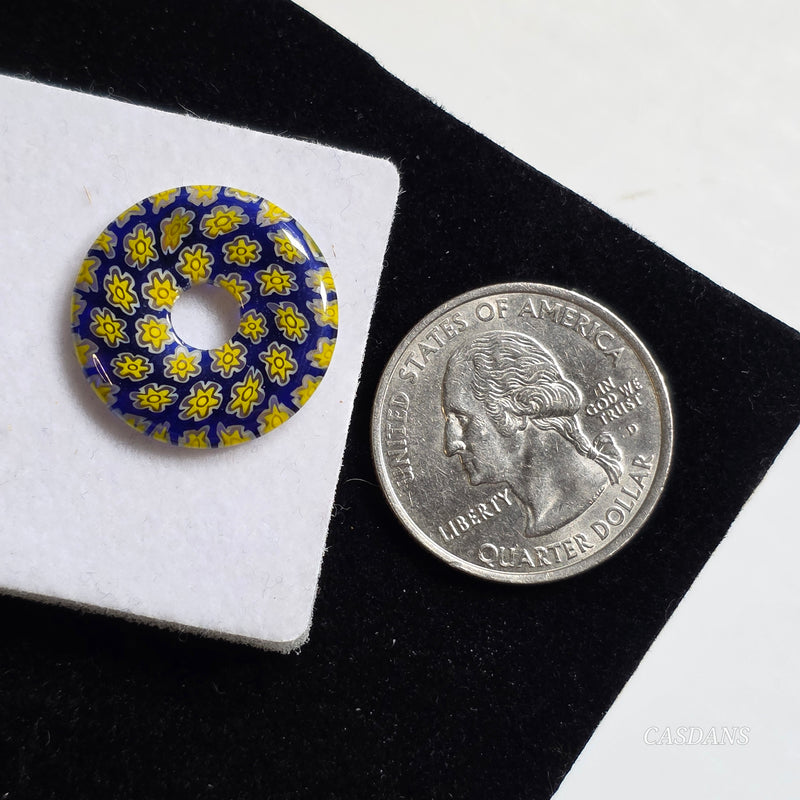 Millefiori Donut 20mm