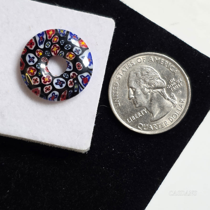 Millefiori Donut 20mm