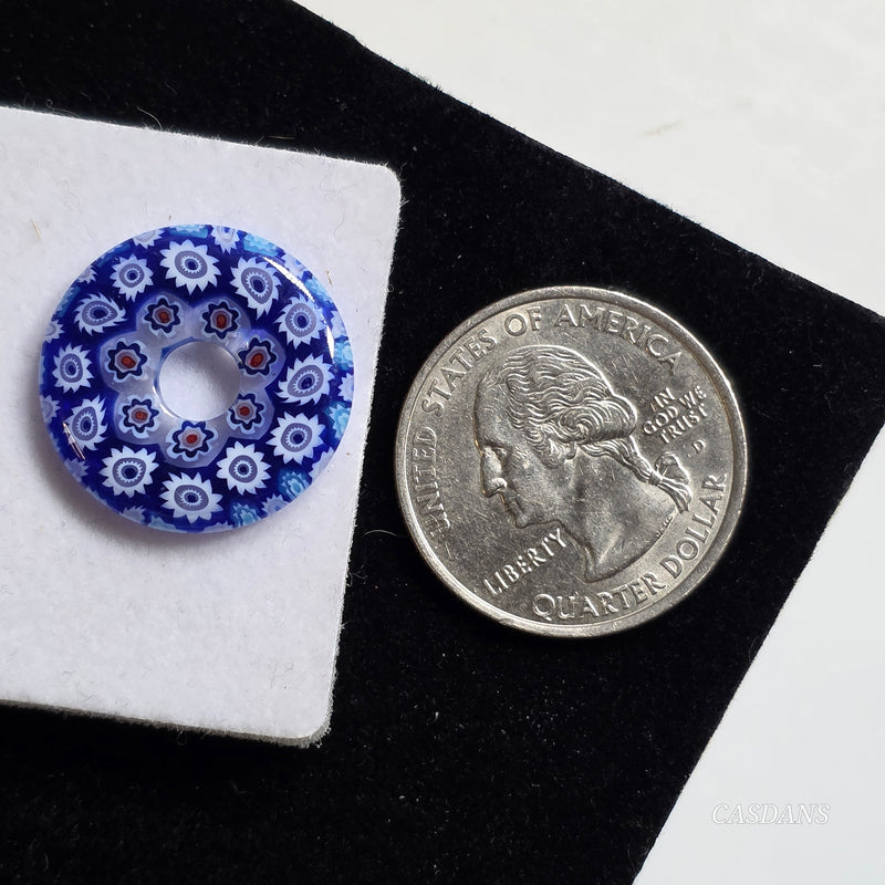 Millefiori Donut 20mm