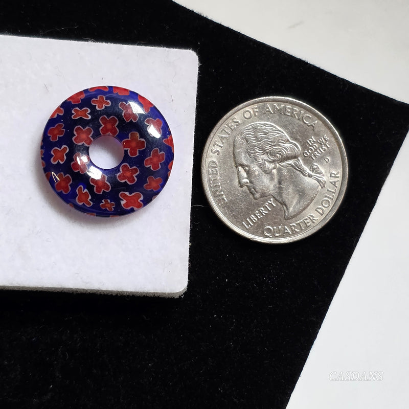 Millefiori Donut 20mm