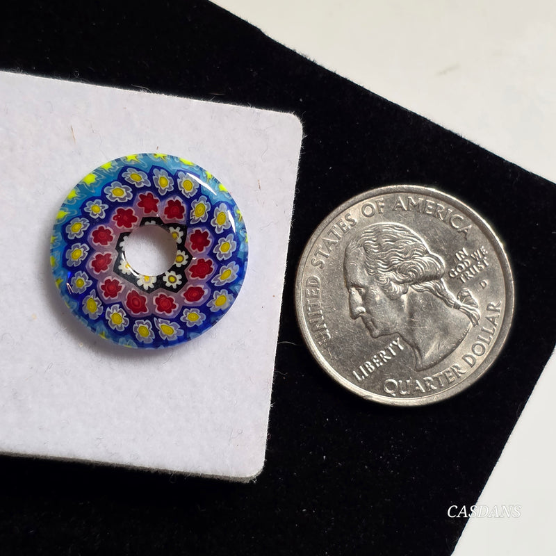 Millefiori Donut 20mm