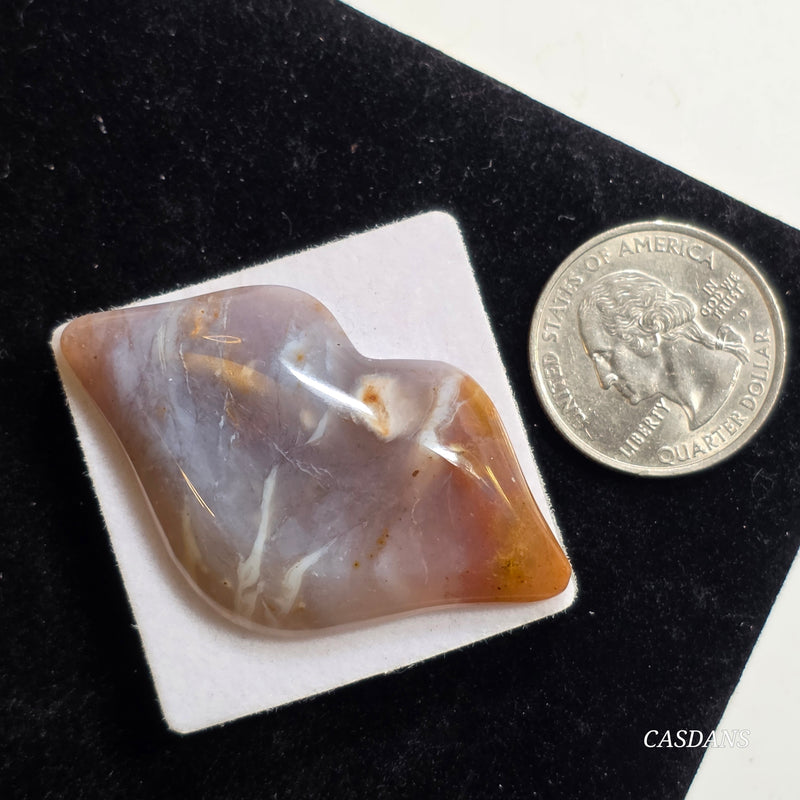 Purple Chalcedony Lips