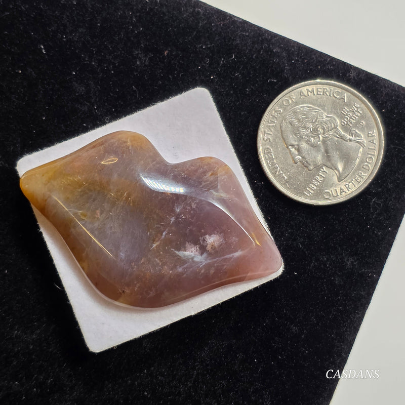 Purple Chalcedony Lips