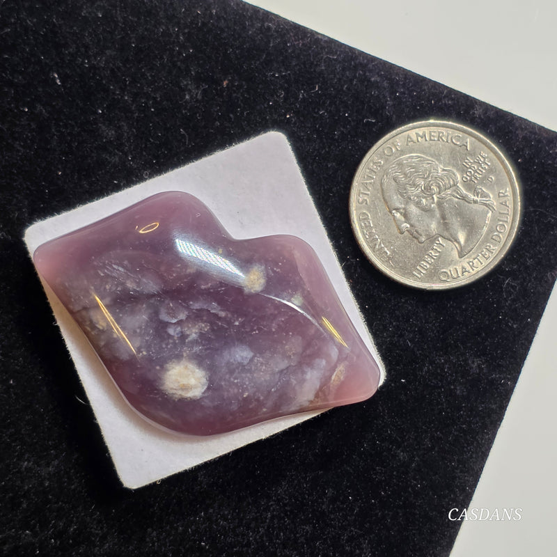 Purple Chalcedony Lips