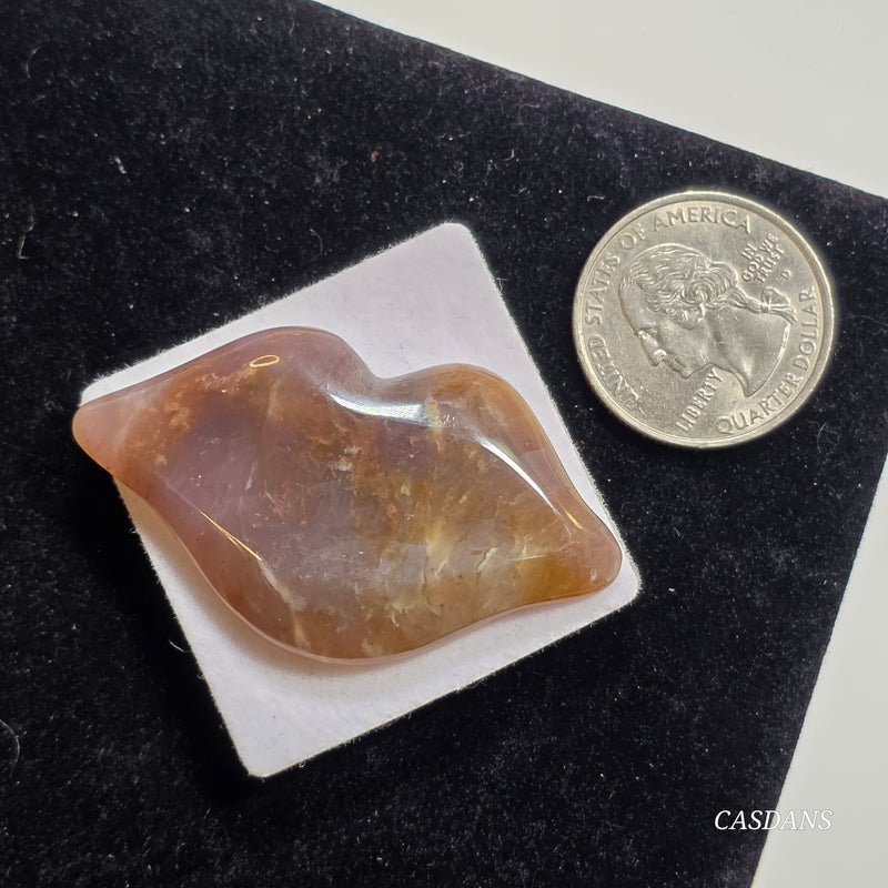 Purple Chalcedony Lips