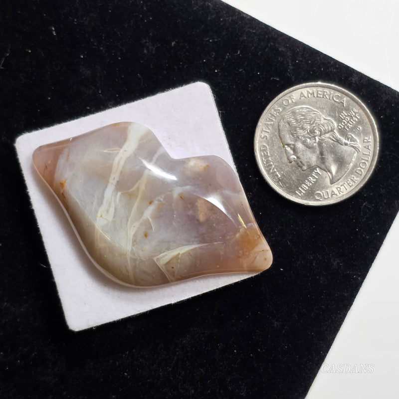 Purple Chalcedony Lips