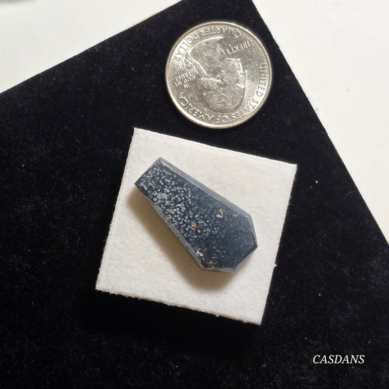 Grape Agate Coffin Cabochon