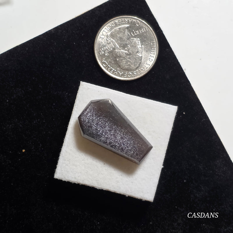 Grape Agate Coffin Cabochon
